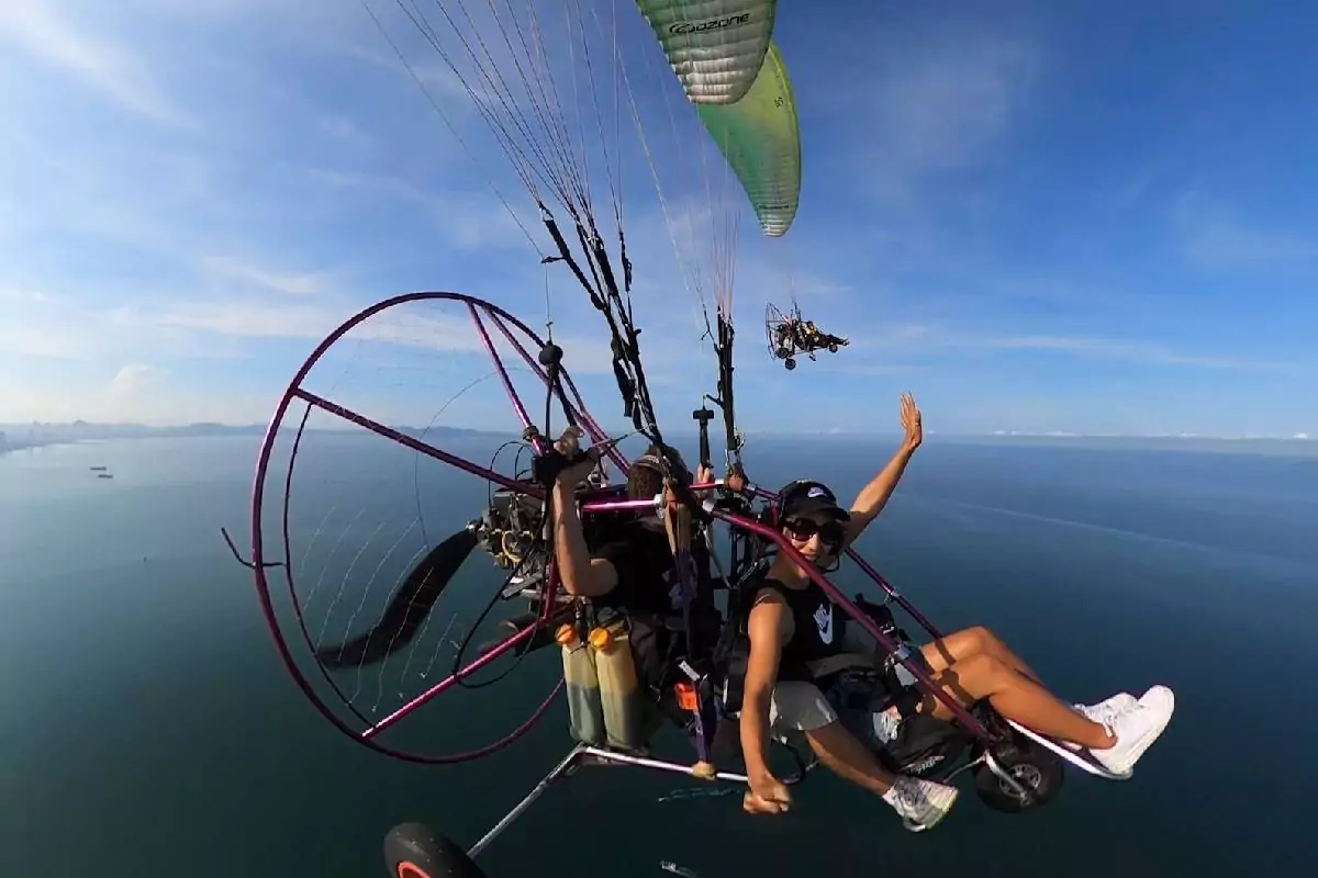 Paramotor and Aircraft Tour by BFA Flying Club Pattaya