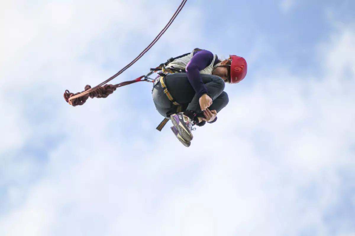 Bungy Jump, Human Slingshot and Paintball at Sanook Park