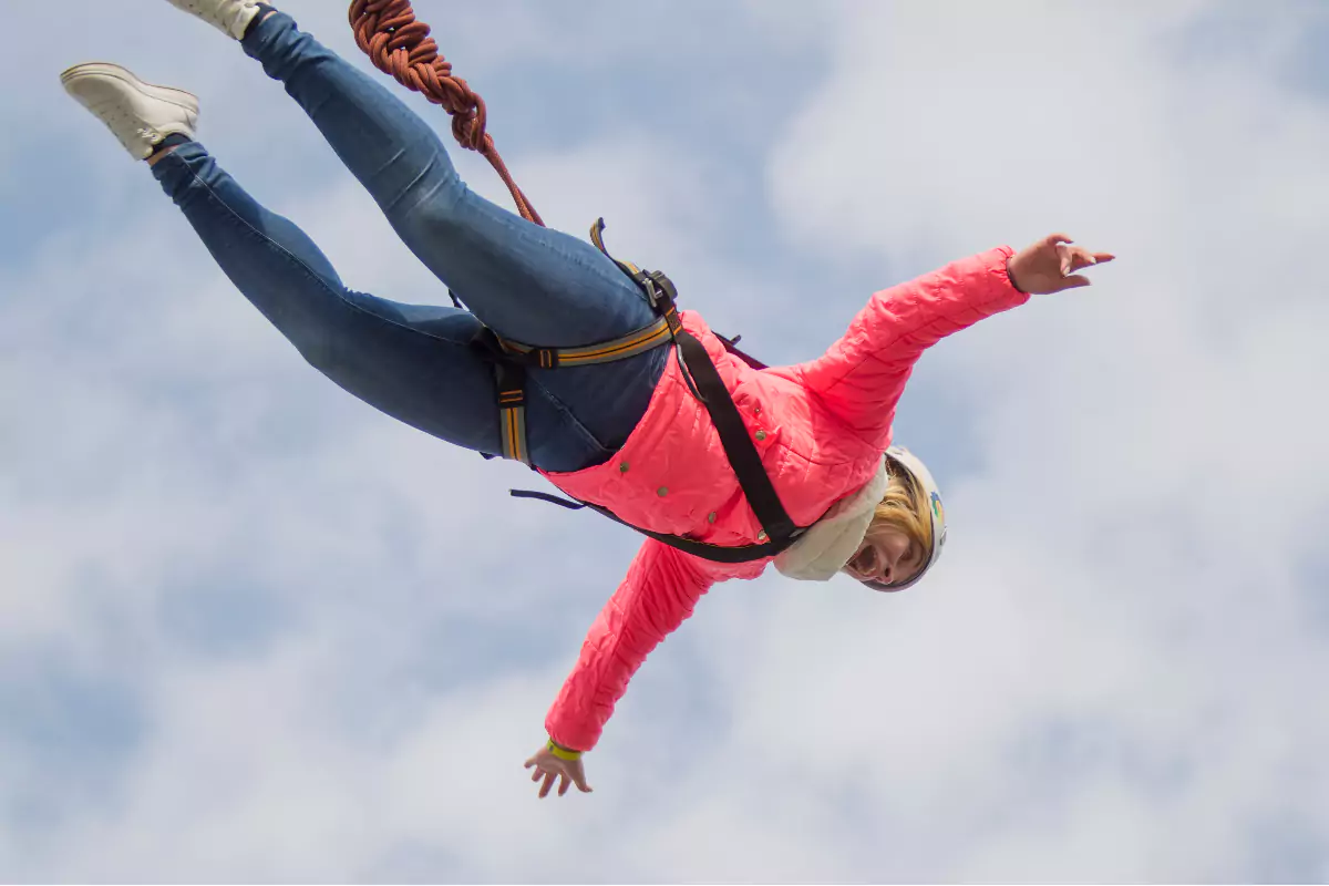 Bungy Jump, Human Slingshot and Paintball at Sanook Park