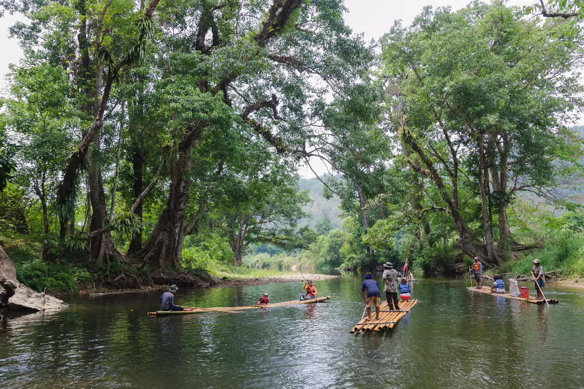 Bamboo Rafting Adventure Phuket