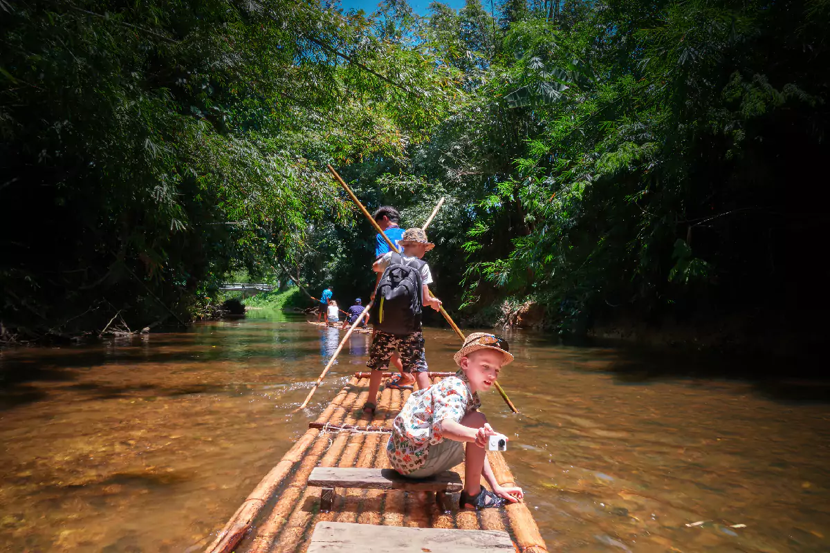 Bamboo Rafting Adventure Phuket