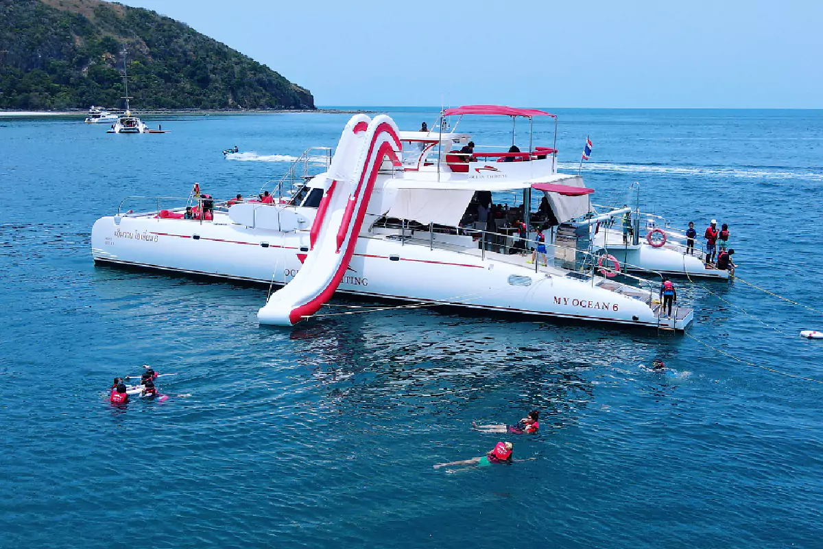 Koh Phai, Koh Rin, Koh Ped Islands Tour Pattaya by Yacht