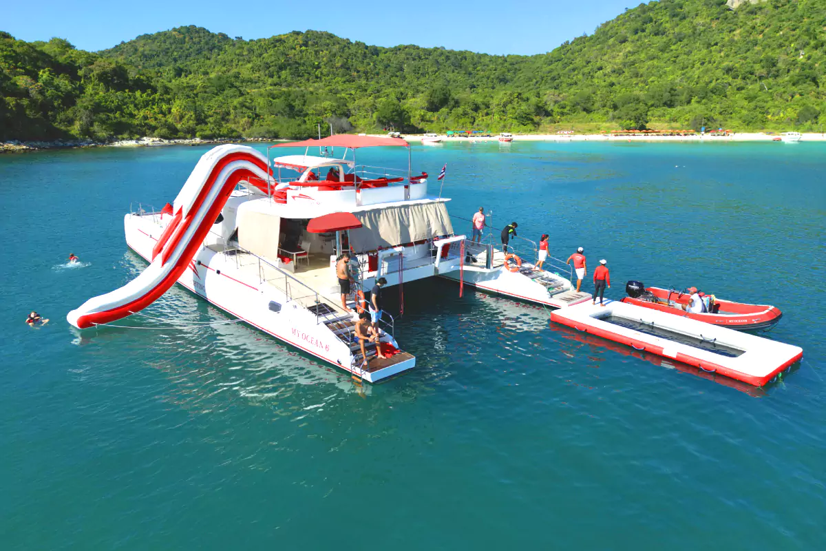 Koh Phai, Koh Rin, Koh Ped Islands Tour Pattaya by Yacht