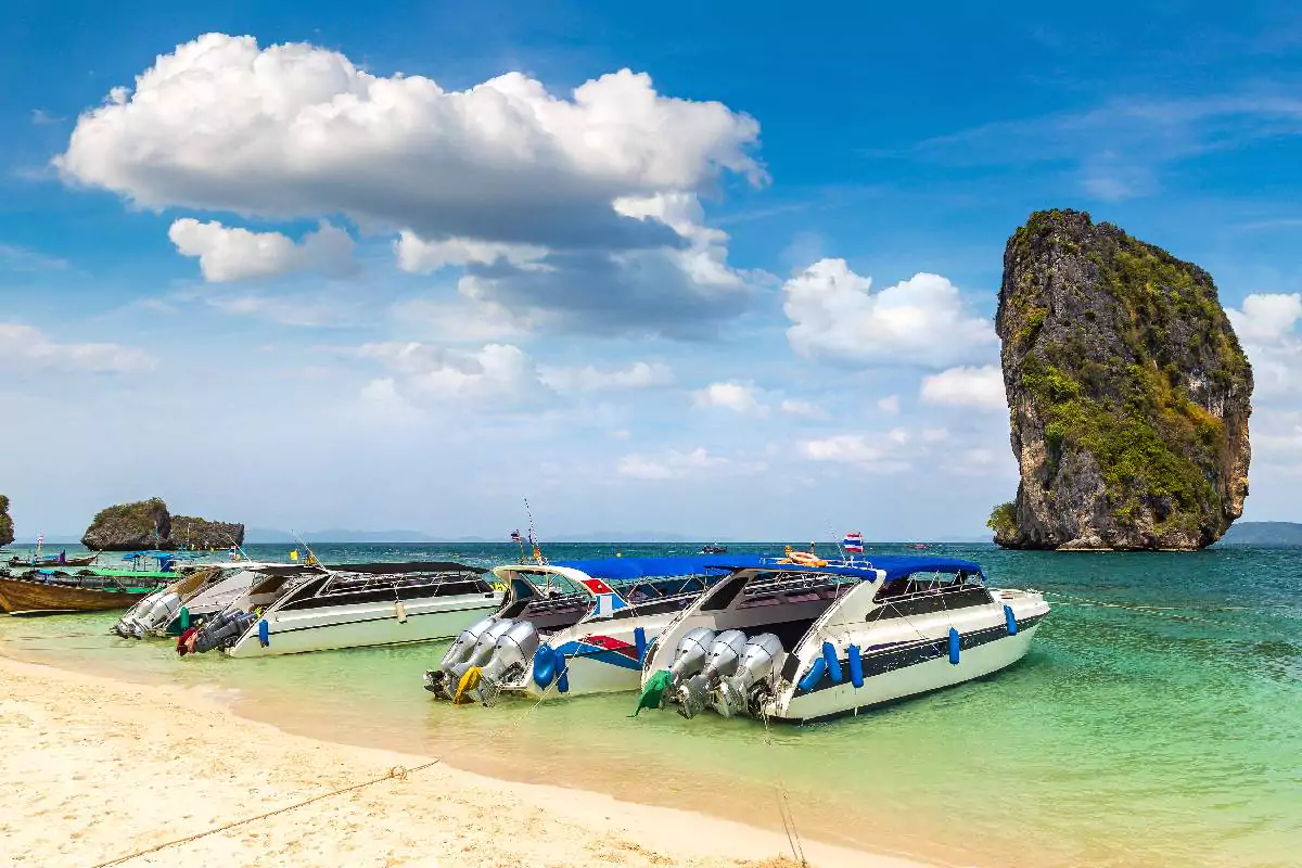 4 Island tour Krabi by Speedboat