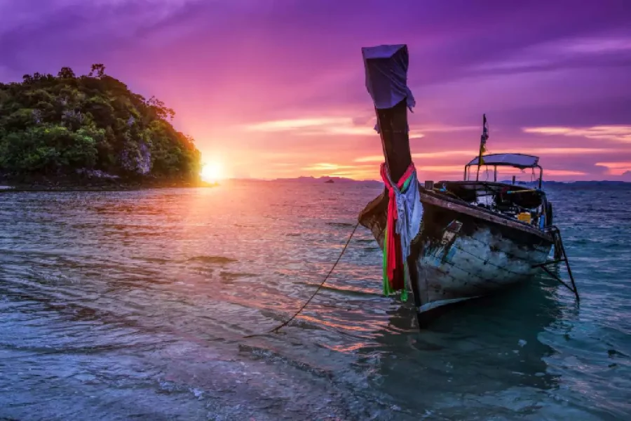 7 Islands Snorkel Sunset Tour Krabi By Longtail Boat With Bbq Dinner