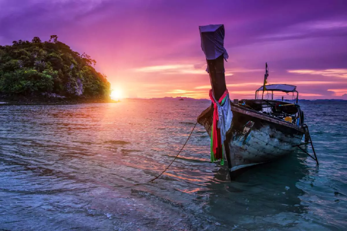 7 Islands Snorkel Sunset Tour Krabi By Longtail Boat With Bbq Dinner