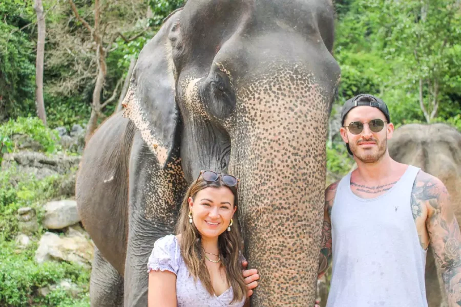Aonang Elephant sanctuary Krabi